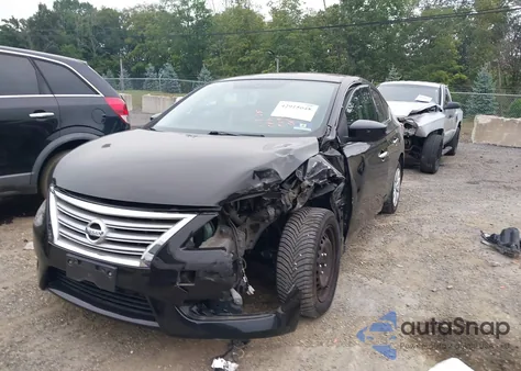 2015 Nissan Sentra Sv из США, поврежденный, VIN 3N1AB7AP2FY295929